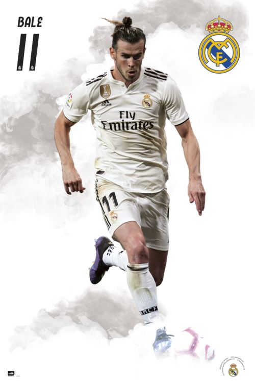 Affiche Real Madrid 2018/2019 Bale