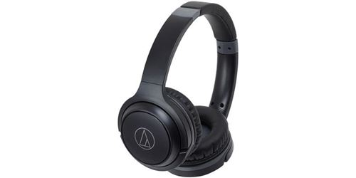 Audio-Technica ATH S200BT - Koptelefoon met micro - over oor - Bluetooth - draadloos - zwart