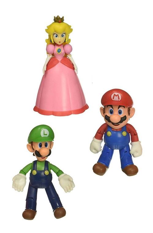 Diorama de 3 figurines Nintendo Mario Mushroom - Dioramas - Achat