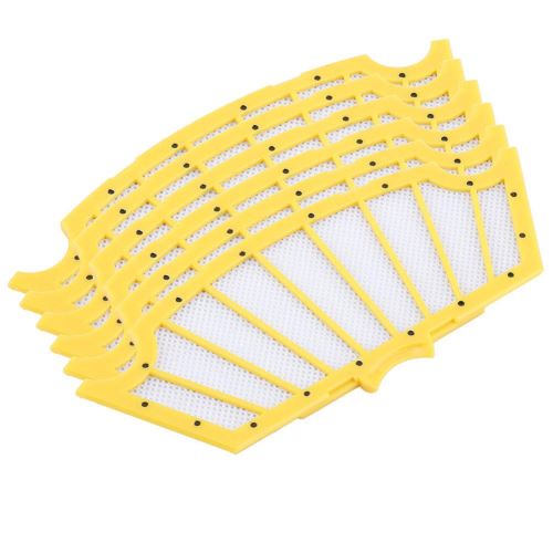 Filtre de remplacement pour Machine balayante pour aspirateur iRobot Roomba 510 530 580 610 625 6 PCS