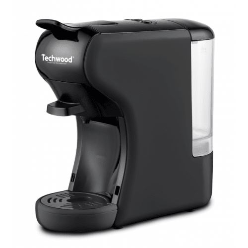 Cafétiere Techwood TCA-196N B09995T8YZ Arrêt Automatique 0.6L 1450W 220V 50Hz Verre Noir