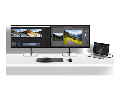 HP 732xk - Series 7 Pro - écran LED - 31.5" - 3840 x 2160 4K @ 120 Hz - IPS Black - 450 cd/m² - 2700:1 - 5 ms - Thunderbolt 4, HDMI, DisplayPort - noir, argent