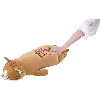 peluche nemu nemu chat brun L