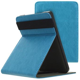 iMoshion Étui de liseuse portefeuille en cuir végan pour Kobo Clara HD -  Bleu clair