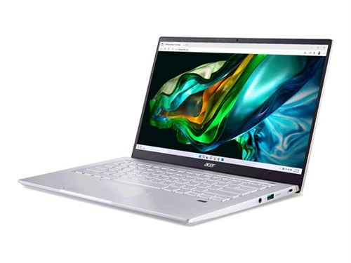PC portable Acer Swift Edge 14 AI SFE14-51T-57CF 14" Ecran tactile OLED 120 Hz Copilot+ Intel® Core™ Ultra 5 16 Go RAM 1 To SSD Blanc