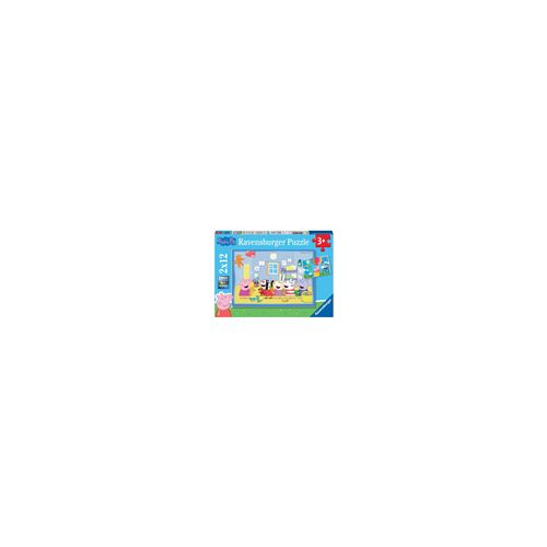 Ravensburger Multicolore 2 Puzzles 12 Pièces Les Aventures De Peppa Pig - Image 4