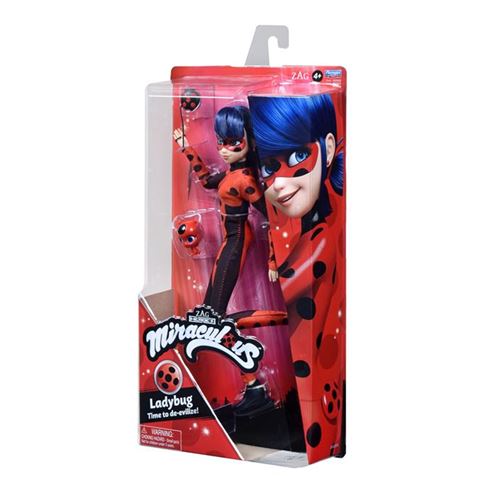 Poup e Ladybug Miraculous Coccinelle et le Chat Noir