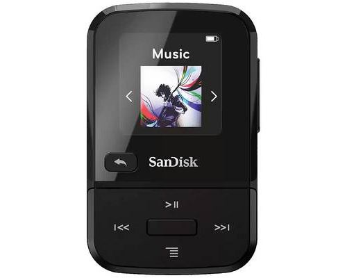 SanDisk Clip Sport Go - Lecteur numérique - 32 Go - noir