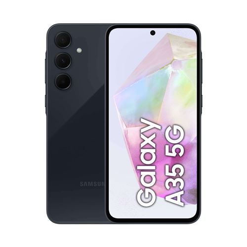 Smartphone Samsung Galaxy A35 bleu RAM 6 Go stockage 128 Go