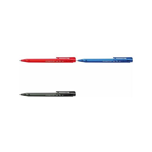 STAEDTLER Stylo à bille rétractable ball 423 M, bleu
