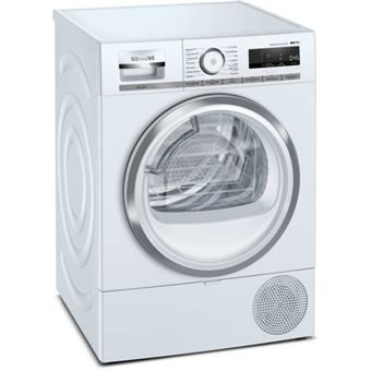 Siemens iQ700 WT47XK90FR - Sèche-linge - largeur : 59.8 cm - profondeur : 65.1 cm - hauteur : 84.2 cm - chargement frontal - blanc