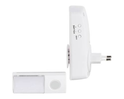 Heidemann 70827 HX Ocean Wireless Door Chime 8 Melodies 150m Range