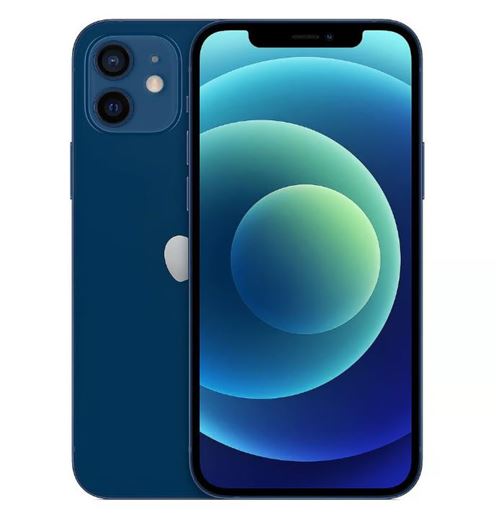 Apple iPhone 12 Mini 64 Go 5,4'' bleu Reconditionné avec Nouvelle Batterie État correct - N/A reconditionné disponible sur Fnac