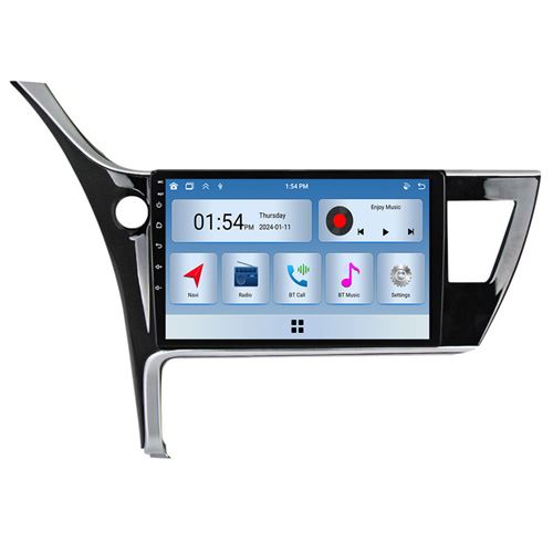 Autoradio RoverOne® Bluetooth CarPlay 2 Din 6Go RAM 128Go ROM pour Toyota Corolla 2017 2018