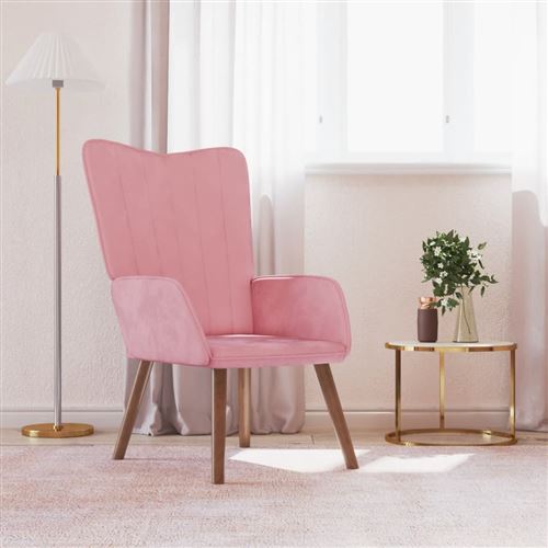 Non Communiqué Rose Vidaxl Chaise De Relaxation Siège De Relaxation Chaise De Détente Fauteuil De Salon Salle De Séjour Siège De Salon Intérieur Velours