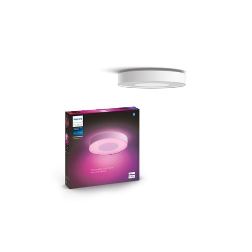 Philips Hue White and Color Ambiance Plafonnier Infuse Large, Blanc
