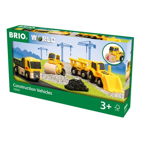 33658 Coffret De 3 Engins De Chantier