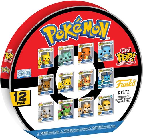 Lot de 12 pack collector Funko Bitty Pop charmander Pokémon Pikachu Bulbasaur - Image 2