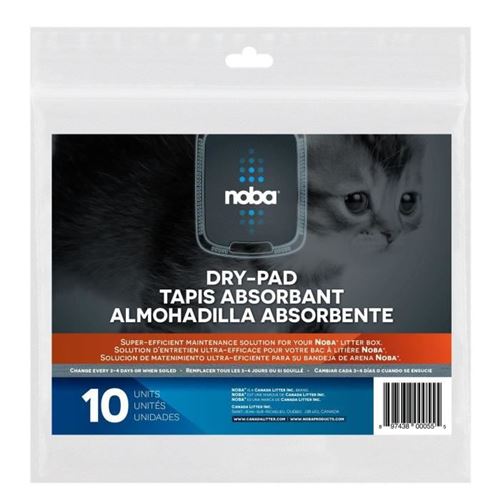 NOBA Tapis Absorbant - Pack de 10