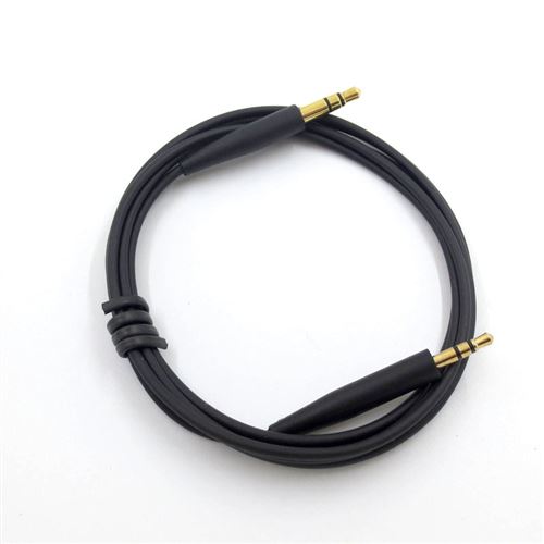 Câble pour casque Bose QuietComfort QC25 QC35 OE2 OE2i AE2 Noir
