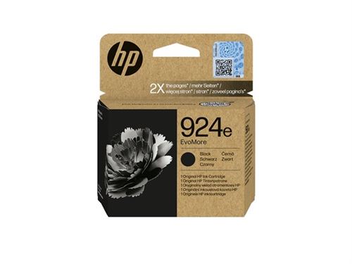 Non Communiqué Noir Hp 924E Evomore - Original - Cartouche D'encre - Pour Officejet Pro 8130E