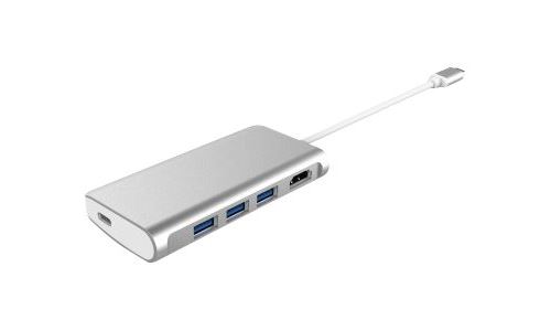 LMP USB-C Video Hub - Station d'accueil - USB-C 3.1 / Thunderbolt 3 - HDMI
