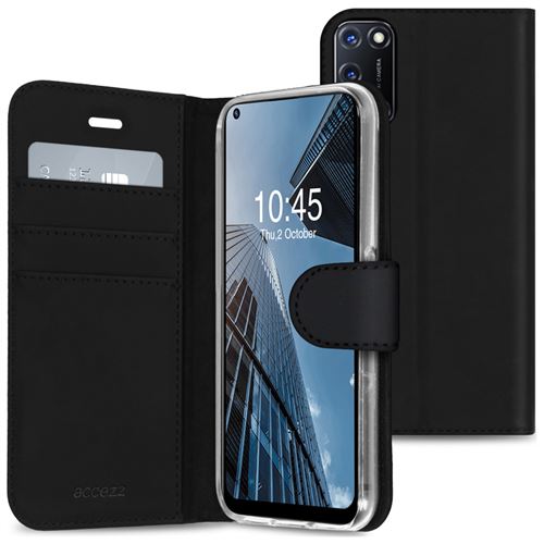 Étui de téléphone Wallet Oppo A52 / A72 / A92 - Noir Accezz