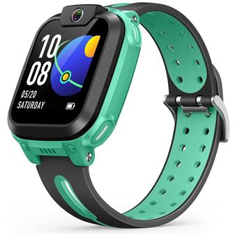 Montre connectée imoo Z1 pour enfants, montre connectée 4G pour enfants avec vidéo et appels téléphoniques, durable, montre GPS avec localisation en temps réel et résistance à l'eau IPX8 (vert) - 1