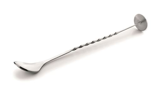 Non Communiqué Ibili 733750 Cuillère À Cocktail Inox 25 Cm Avec Pilon