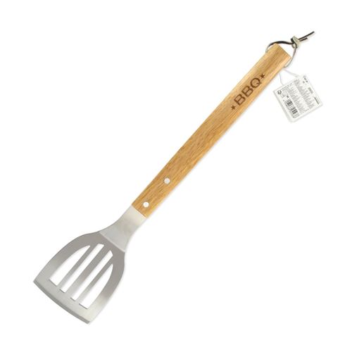 Non Communiqué Bois,Inox Pelle À Barbecue Géante Fackelmann Bbq Edition