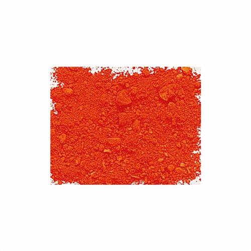 Pigment Pour Cr&eacute;ation De Peinture - Pot 110 G - Rouge De Cadmium Orange V&eacute;ritable 