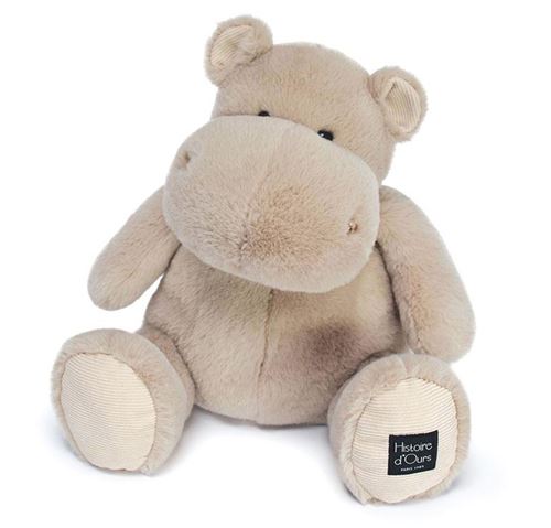 Peluche hippopotame - 40CM Beige Histoire d'ours