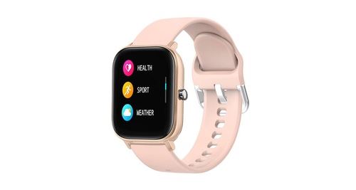 P8 sports montre intelligente fitness heart rate smart bracelet à écran tactile ipx7 or