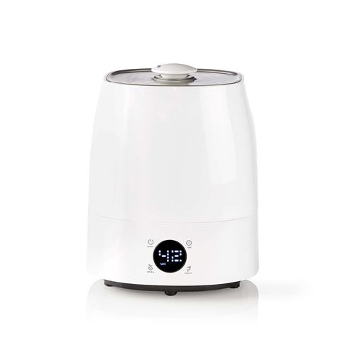 Nedis humi120cwt humidificateur 5,5 l hygrom&egrave;tre &eacute;cran lcd timer