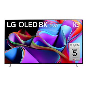 LG Signature OLED77Z39LA - Classe de diagonale 77" Z3 Series TV OLED - OLED evo - Smart TV - ThinQ AI, webOS - 8K 7680 x 4320 - HDR