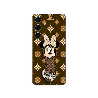 Coque Samsung Galaxy S25 Plus minnie DISNEY LV MARRON Maniacase - 1