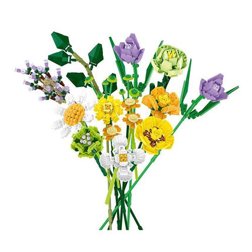 Blocs de construction Bouquet de fleurs MORK 034002 Plantes Éternelles 925 pièces