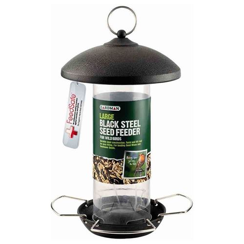 Comparer les prix de Gardman - Mangeoire ronde en acier Feeder