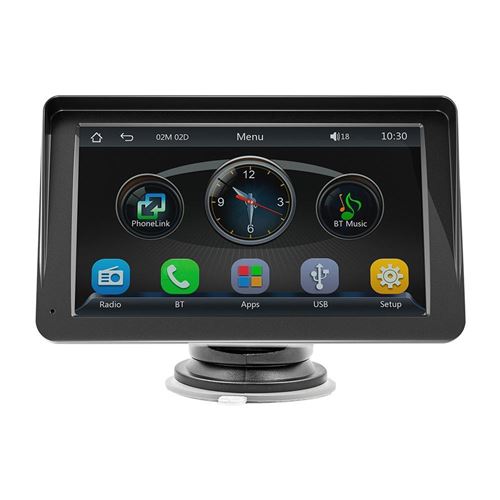 Autoradio 7 Pouces CarPlay Bluetooth MP5 Support Téléphone Portable YONIS