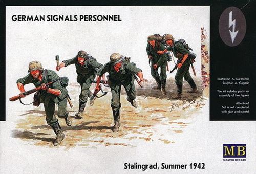 German Signals Personnel Stalingrad Summer 1942- 1:35e - Master Box Ltd.
