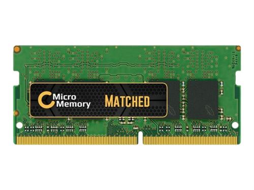 CoreParts - DDR4 - module - 8 Go - SO DIMM 260 broches - 2400 MHz / PC4-19200 - 1.2 V - mémoire sans tampon - non ECC