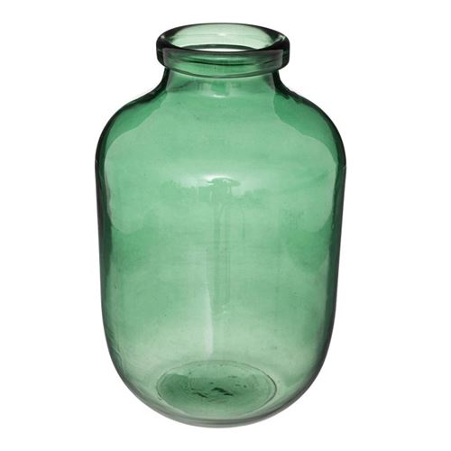 ATMOSPHERA - Vase Bocal Ademo - Verre - 28cm - Vert - Image 2