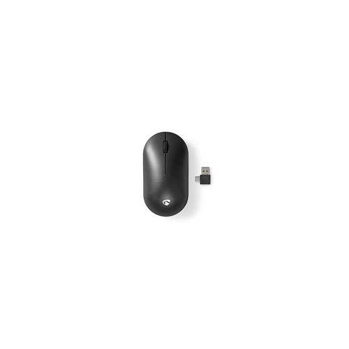 Nedis Noir Msws410bk Souris Bureau Ambidextre Usb Type-A Optique 1200 Dpi - Neuf - Image 3