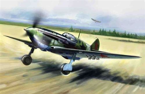 Lagg-3 Series1 7-11, Wwii Soviet Fighter - 1:48e - Icm
