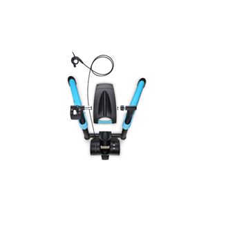 Pack Tacx Boost Home trainer interactif à montage direct avec frein électromagnétique Noir et Bleu