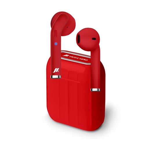 Style – Écouteurs True Wireless Stereo Rouge