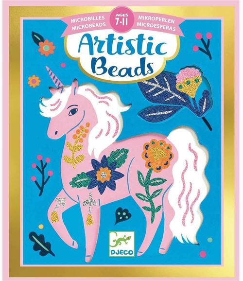 Djeco Artistic Beads Microbilles - Animaux - 4 pcs
