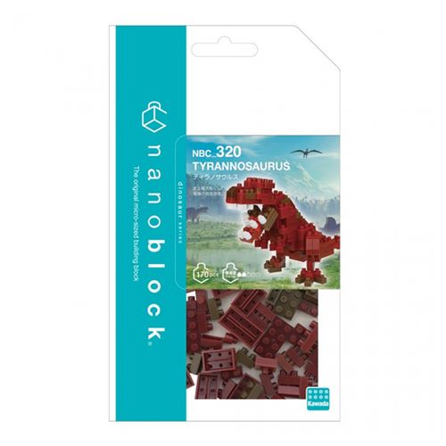 Non Communiqué Aqua Nanoblock Tyrannosaure 170 Pcs