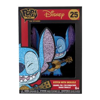 Figurine Funko Pop! Pins - Lilo & Stitch - Stitch Avec Ukulélé - 1