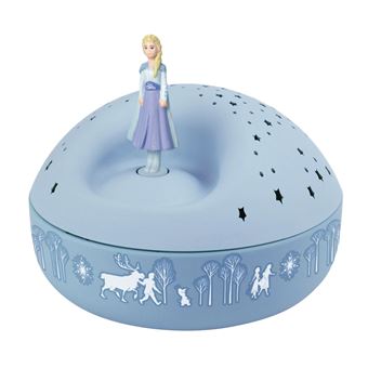Veilleuse Trousselier Projecteur d'étoiles musical La Reine des Neiges 2